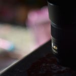 ナノクリスタルコートにピントを合わせる