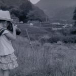５歳カメラ女子は彼岸花を撮る
