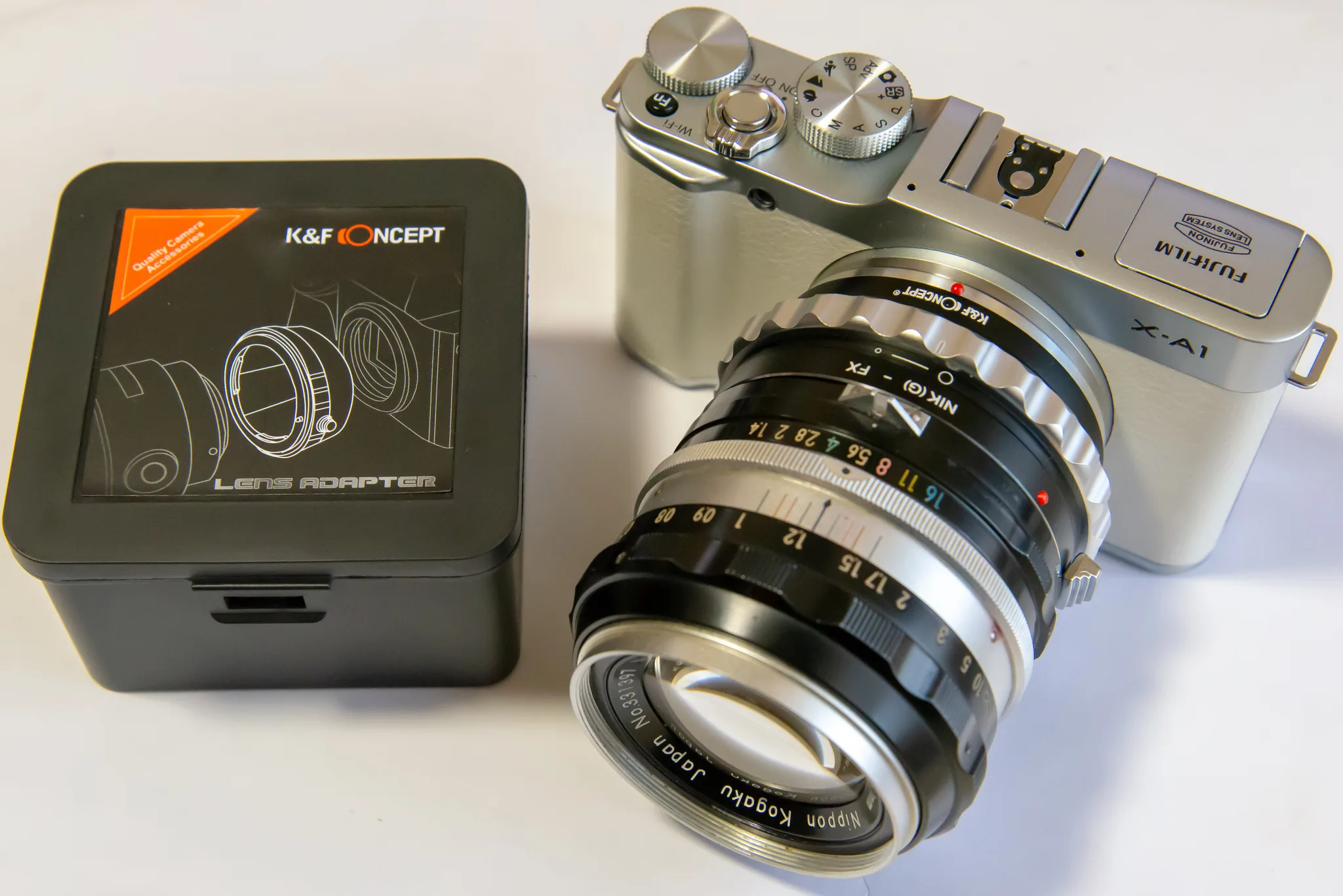 Nikon Nikkor-s Auto マウントアダプター 50mm f1.4