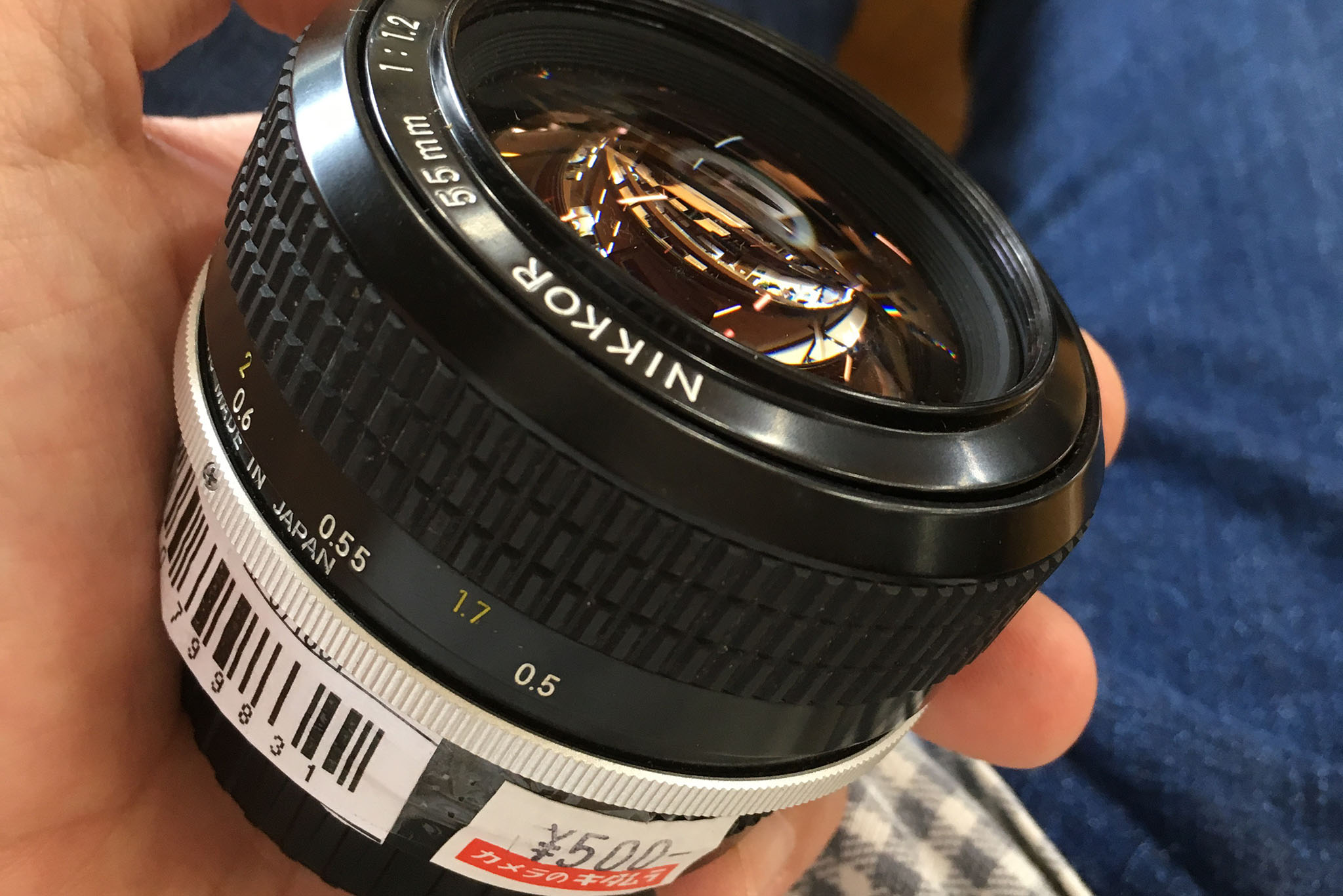 ニコン Nikon NIKKOR-S AUTO 55mm F1.2-